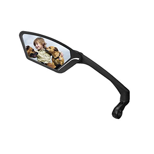 MEACHOW Rotatable Handlebar Bike Mirror (Left)