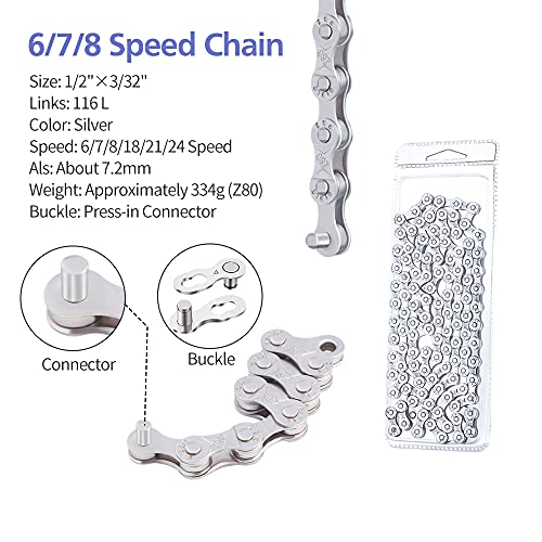 Multi-Speed Bike Chain Repair Kit with Plier and Breaker