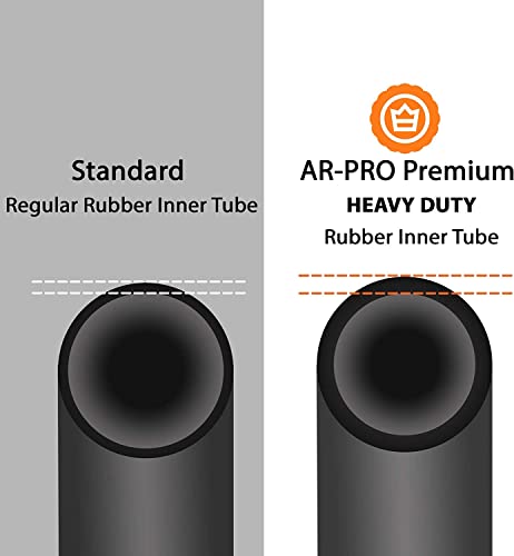 (2-Pack) CALPALMY 26x4.0 Inner Tubes for Fat Tire Bicycles - 26" Fat Tire Tubes for Mountain Bikes and E-Bikes with 32mm Schrader Valve - Includes 2 Tire Lever