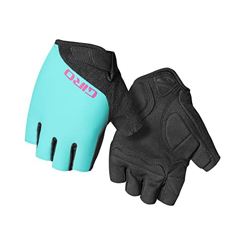 Giro Jag'ette Women's Cycling Gloves - Teal/Pink