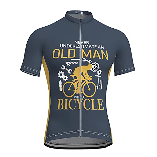 Dark Gray Men's Mountain Bike Jersey