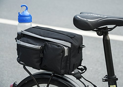 Roswheel Rear Rack Pannier with Cup Holder