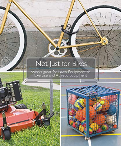 Fosmon Bike Lock Cable with Mount Holder