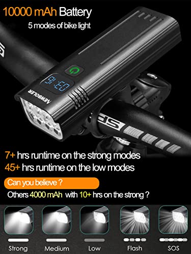 USB Rechargeable 4-in-1 Bike Light
