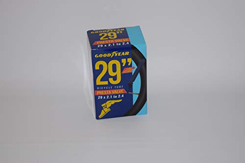 Goodyear 48mm Presta Valve Bicycle Tube, 29 x 2.1-2.4