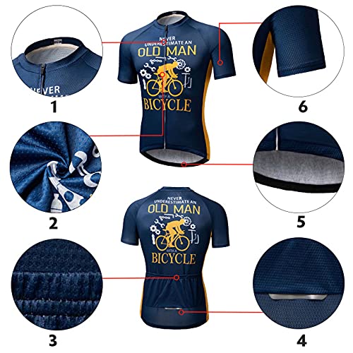 Dark Gray Men's Mountain Bike Jersey