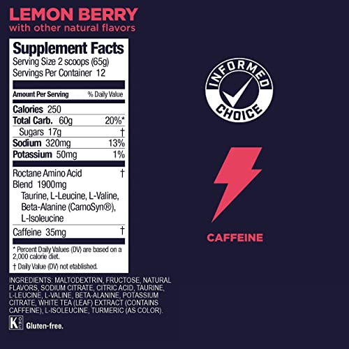 Lemon Berry GU Roctane Energy Drink Mix
