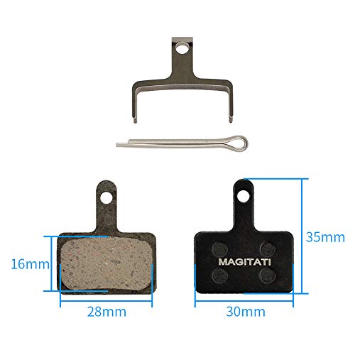 4 Pairs Resin Bike Bicycle Disc Brake Pads for TRP Tektro Shimano Deore Br-M575 M525 M515 T615 T675 M505 M495 M486 M485 M475 M465 M447 M446 M445 M416 M415 M395 M375 M315 M355 C601 C501 …