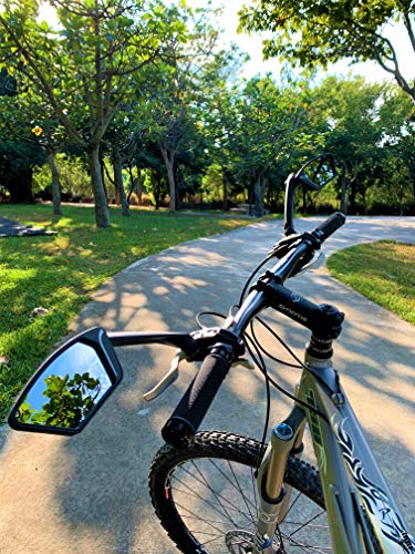 MEACHOW Rotatable Handlebar Bike Mirror (Left)
