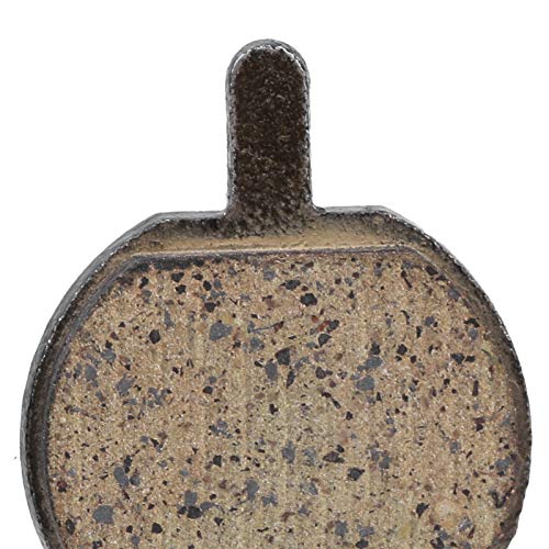 Demeras 5 Pairs Bike Brake Pads, Bike Disc Scooter Brake Pads Disk Pads Semi-Metal Brake Electric Bike Disc Brake Replacement for Bicycle Ebike