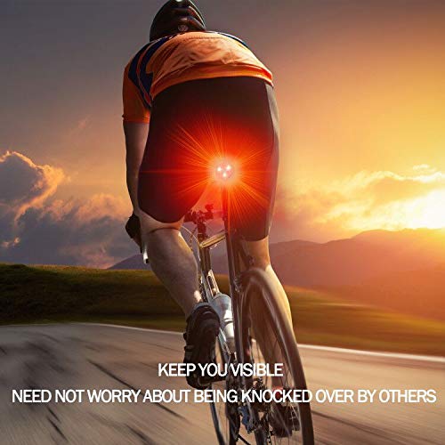 Akale LED Bicycle Lights - Front & Rear Set