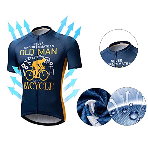 Dark Gray Men's Mountain Bike Jersey