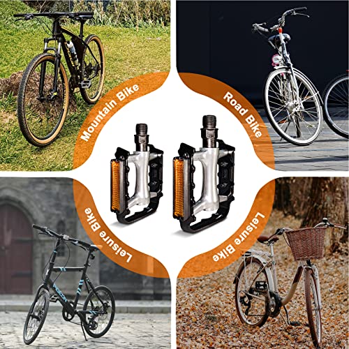 Aluminum Non-Slip Bike Pedals for Road/MTB