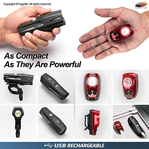 Cygolite Bike Light Combo - 800/150 Lumens