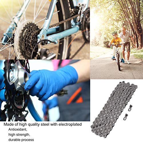 MTB Bike Chain, Steel, 116 Links, 9 Speed
