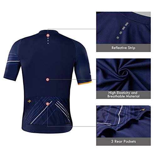 Men's Santic Cycling Jersey - Short Sleeve