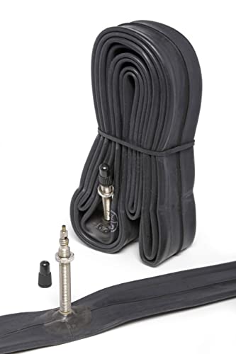 VeloTubes 700C X 18/25 Road & Gravel 48mm Presta Valve Bicycle Inner Tubes - Bulk 6 Pack
