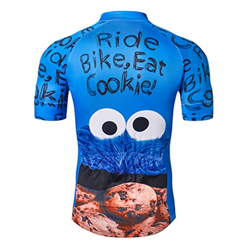2020 Men's Blue Cycling Jersey, X-Large
