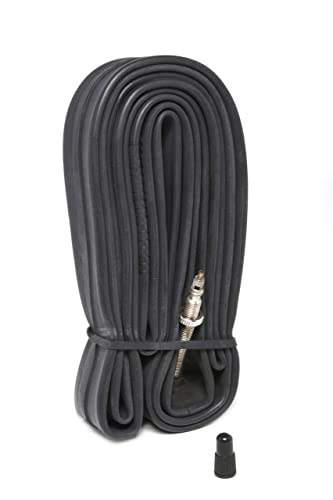 VeloTubes 700C X 18/25 Road & Gravel 48mm Presta Valve Bicycle Inner Tubes - Bulk 6 Pack