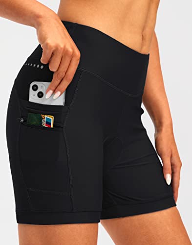 Women's 4D Padded Cycling Shorts with Pockets