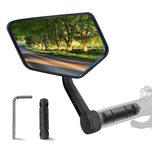 HD Bar End Bike Mirror with Multi-Angle Adjustment
