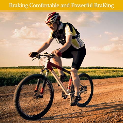 6 Pcs Bike Brake Pad Compatible with Shimano Deore TRP Tektro Br-M575 M525 M515 T615 T675 M505 M495 M486 M485 M475 M465 M447 M446 M445 M416 M415 M395 M375 M315 M355 C601 C501s (Copper Metallic)