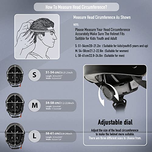 Adjustable Skateboard Helmet for Multi-Sport Cycling