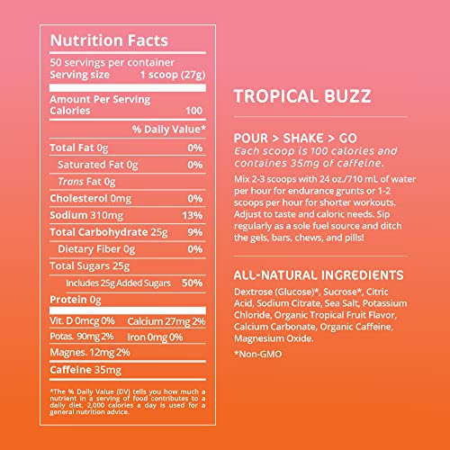 Tropical Buzz Endurance Fuel - 50 Servings