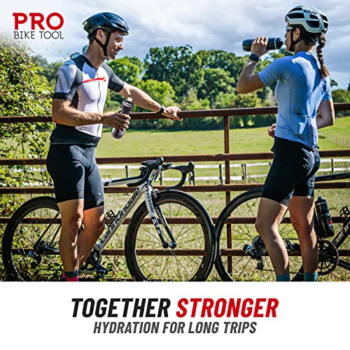 PRO BIKE TOOL 550 ml Water Bottle with Fast Flow Valve