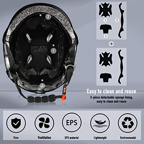 Adjustable Skateboard Helmet for Multi-Sport Cycling