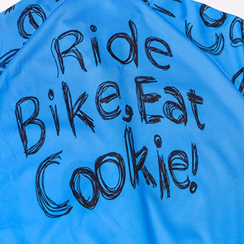 2020 Men's Blue Cycling Jersey, X-Large