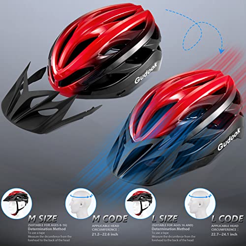 Adjustable Lightweight Cycling Helmet with Visor - Unisex