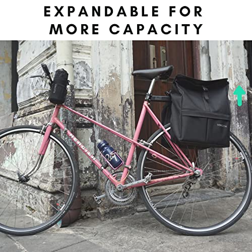 Blue Dot Double Pannier Cycling Side Bags