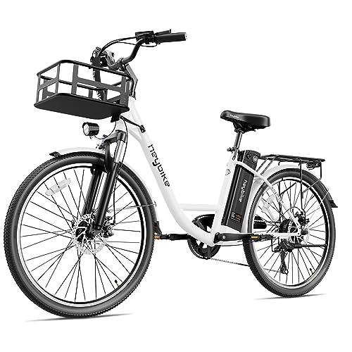 Heybike Electric City Cruiser Bicycle - 350W, 40 Miles