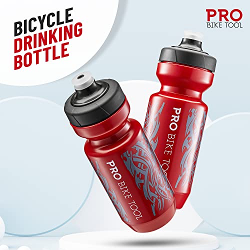 PRO BIKE TOOL 550 ml Water Bottle with Fast Flow Valve