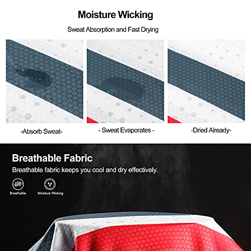 INBIKE Men's Moisture Wicking Cycling Jersey