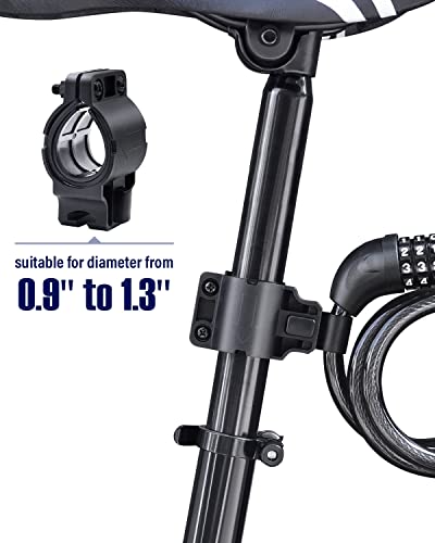 Heavy Duty Bike Lock with Resettable Combination