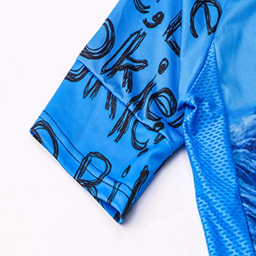 2020 Men's Blue Cycling Jersey, X-Large