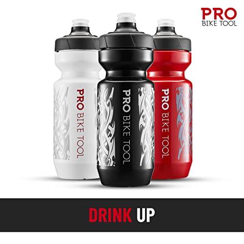 PRO BIKE TOOL 550 ml Water Bottle with Fast Flow Valve