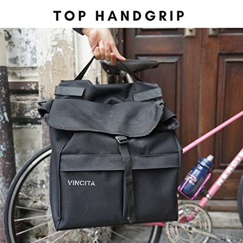 Blue Dot Double Pannier Cycling Side Bags