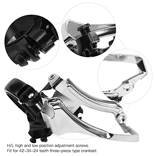 Keenso Mountain Bike Front Derailleur, 3/7/8/9 Speed