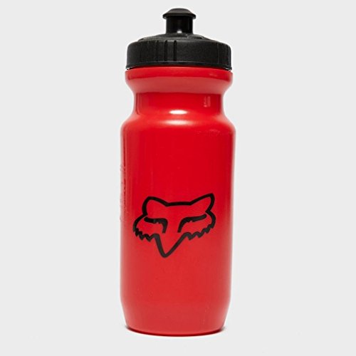 Fox Racing Water Bottle, Hands-Free Valve, Red