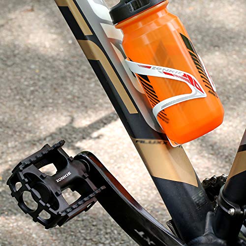 ZONKIE Plastic MTB Bike Pedals, 9/16 Inch