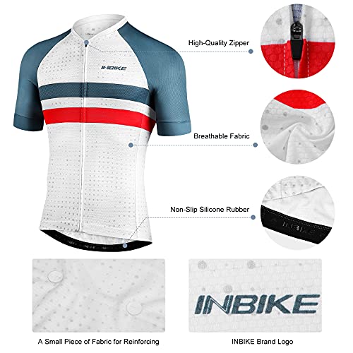 INBIKE Men's Moisture Wicking Cycling Jersey