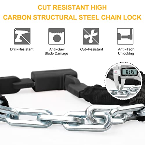 Heavy Duty Bicycle Chain Lock - 3FT