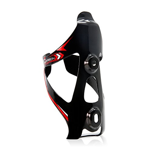 Carbon Fiber Bike Bottle Cage Holder (2-Pack)