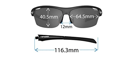 Tifosi Intense Sunglasses - Gunmetal/Clear Lenses