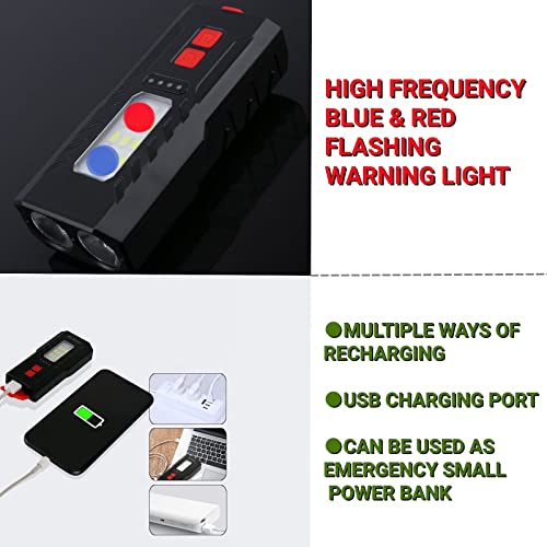 Rorood Rechargeable Bike Headlight - 1200 Lumens