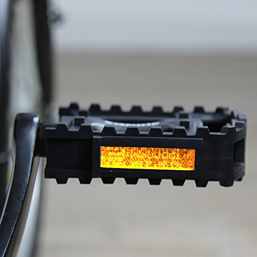 ZONKIE Plastic MTB Bike Pedals, 9/16 Inch