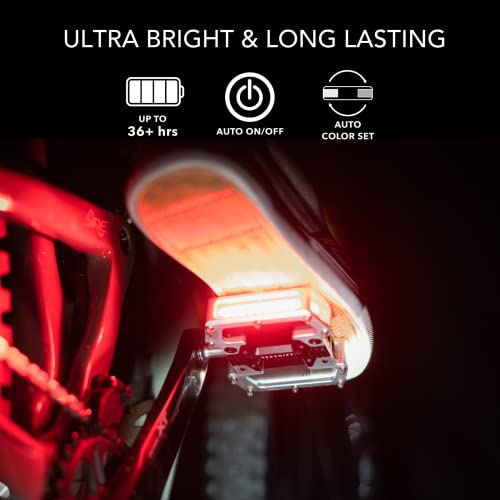 ARCLIGHT PRO LED Bike Pedals - Black